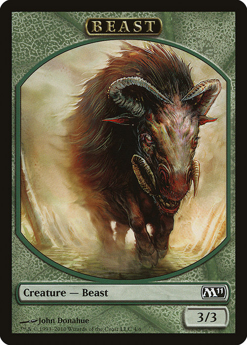 Beast from Magic 2011 Tokens