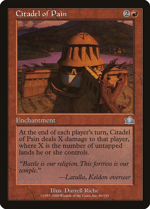 Citadel of Pain highlighted card art