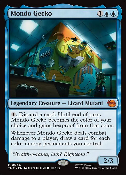 Mondo Gecko from Teenage Mutant Ninja Turtles