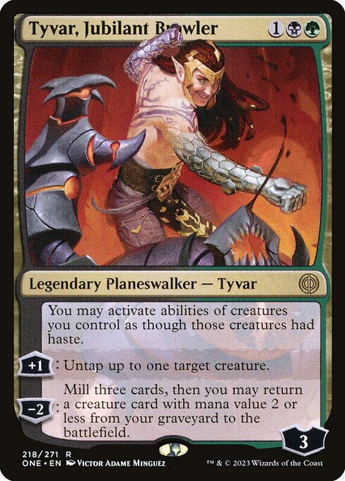 Tyvar, Jubilant Brawler from Phyrexia: All Will Be One