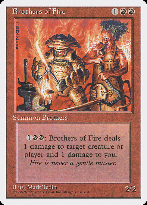 Brothers of Fire from Fourth Edition