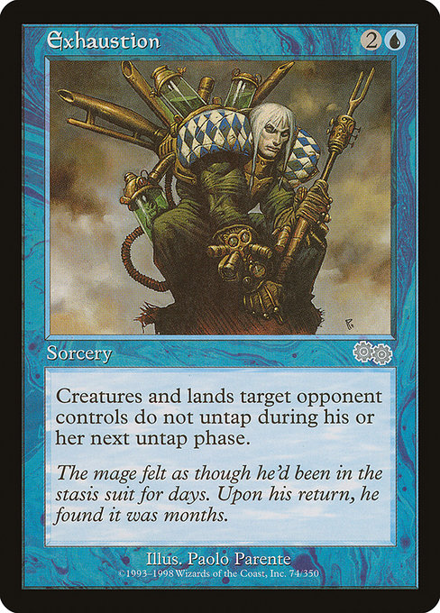 Exhaustion from Urza's Saga