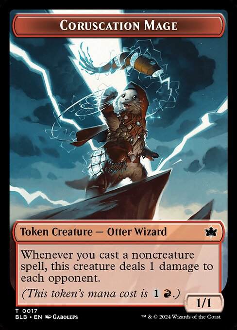 Coruscation Mage highlighted card art