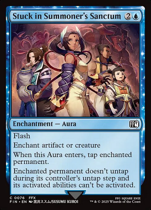 Stuck in Summoner's Sanctum highlighted card art
