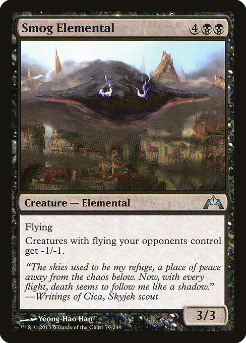 Smog Elemental highlighted card art