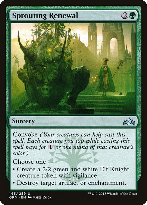 Sprouting Renewal from Guilds of Ravnica