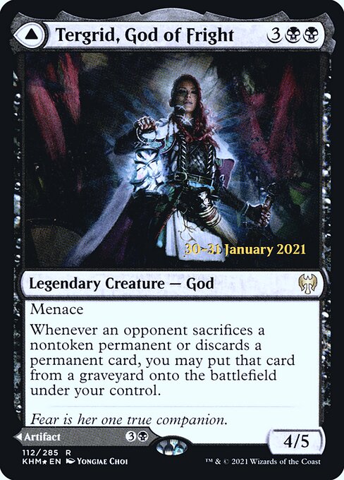Tergrid, God of Fright // Tergrid's Lantern from Kaldheim Promos