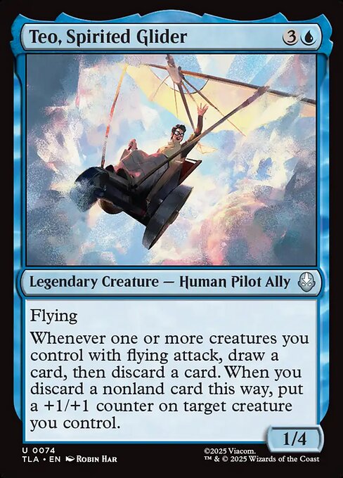 Teo, Spirited Glider from Avatar: The Last Airbender