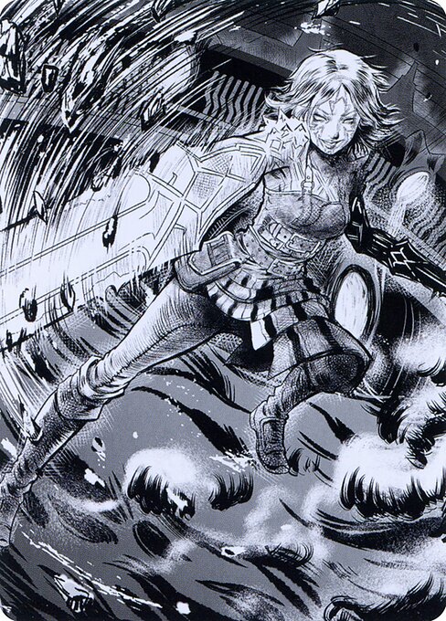 Nahiri, the Unforgiving // Nahiri, the Unforgiving from Phyrexia: All Will Be One Art Series