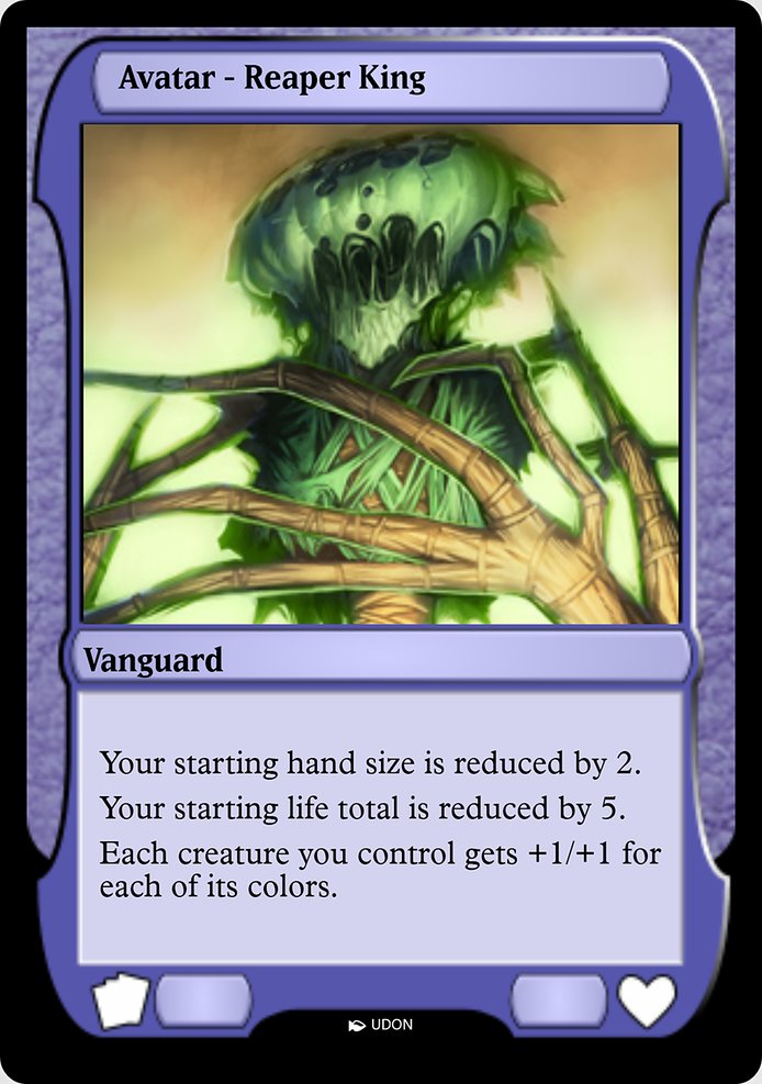Reaper King Avatar highlighted card art