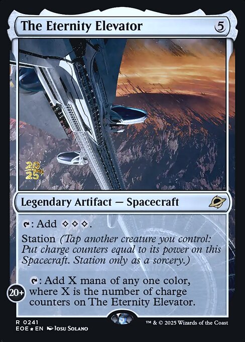 The Eternity Elevator from Edge of Eternities Promos