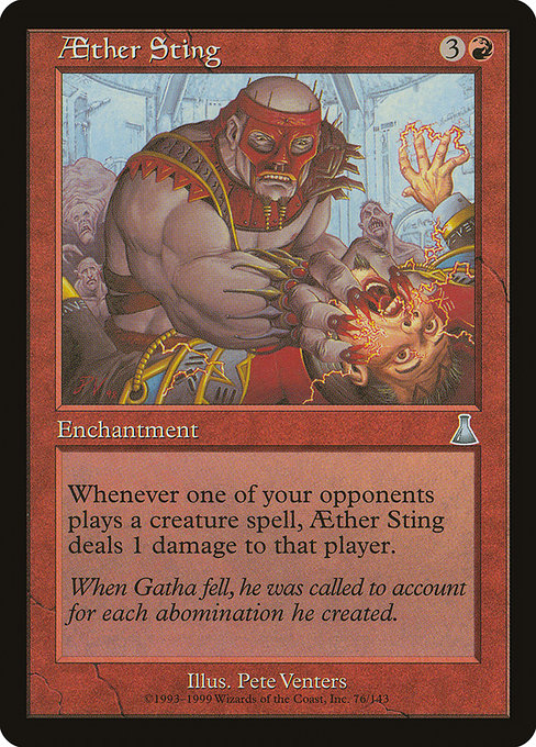 Aether Sting highlighted card art
