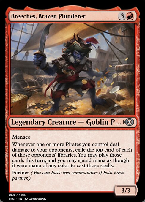 Breeches, Brazen Plunderer from Magic Online Promos