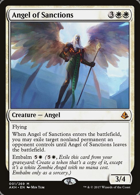 Angel of Sanctions from Amonkhet