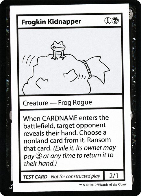 Frogkin Kidnapper highlighted card art