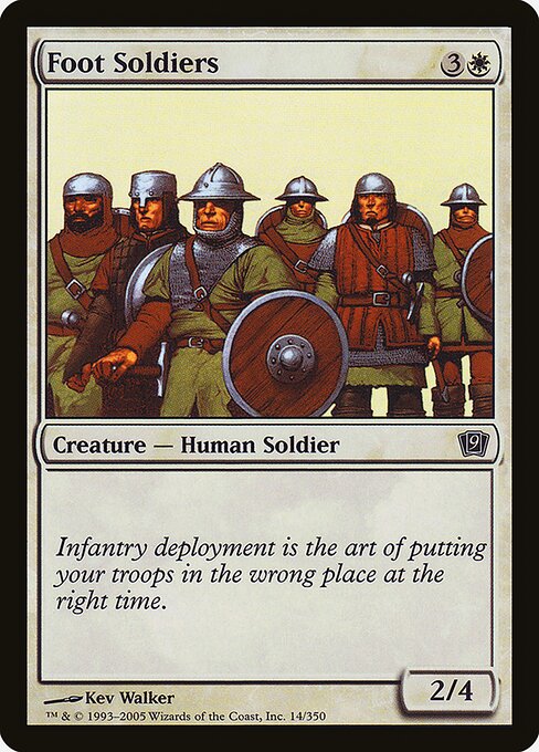 Foot Soldiers highlighted card art