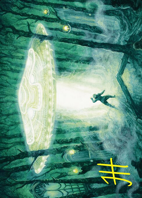 Unidentified Hovership // Unidentified Hovership from Duskmourn: House of Horror Art Series