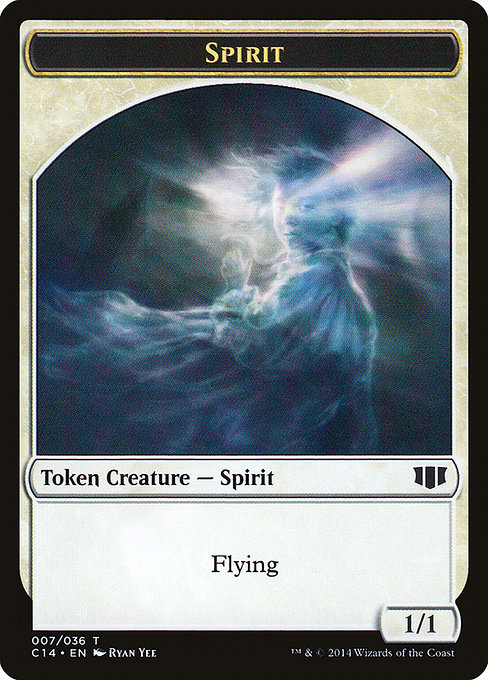 Spirit from Commander 2014 Tokens