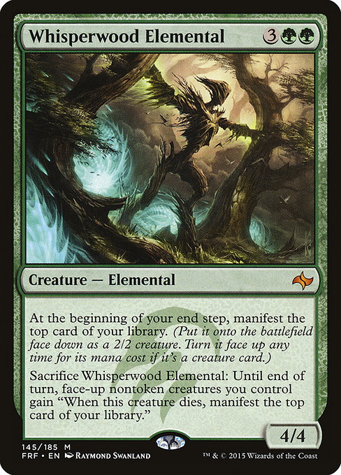 Whisperwood Elemental from Fate Reforged