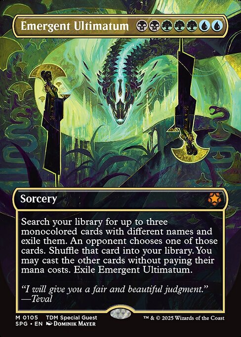 Emergent Ultimatum highlighted card art