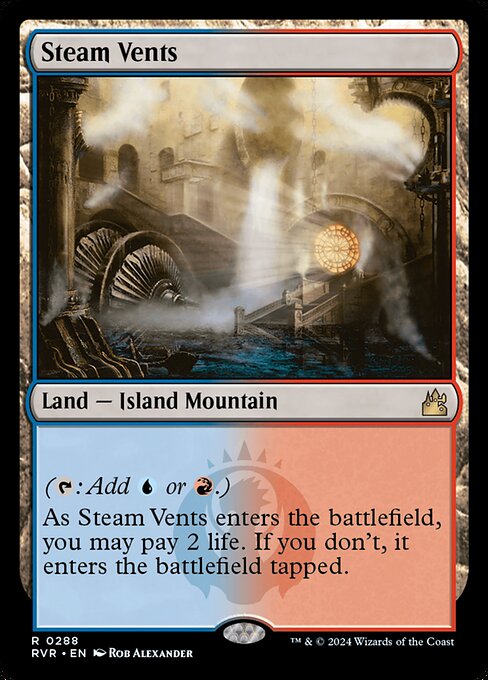 Steam Vents from Ravnica Remastered