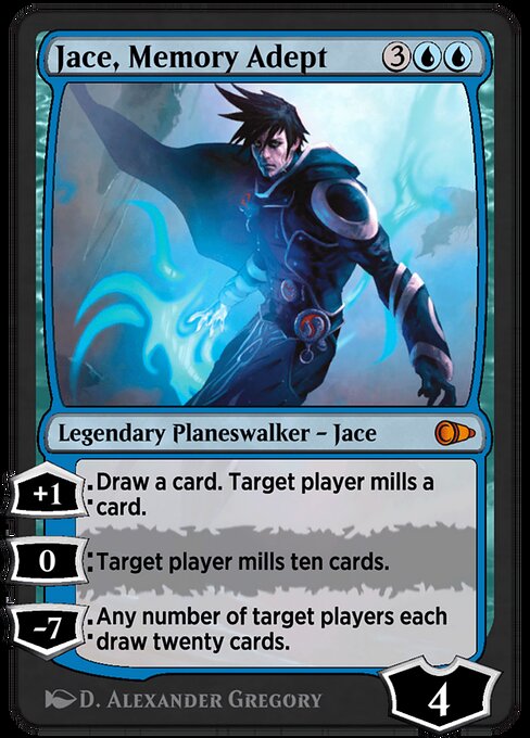 Jace, Memory Adept highlighted card art