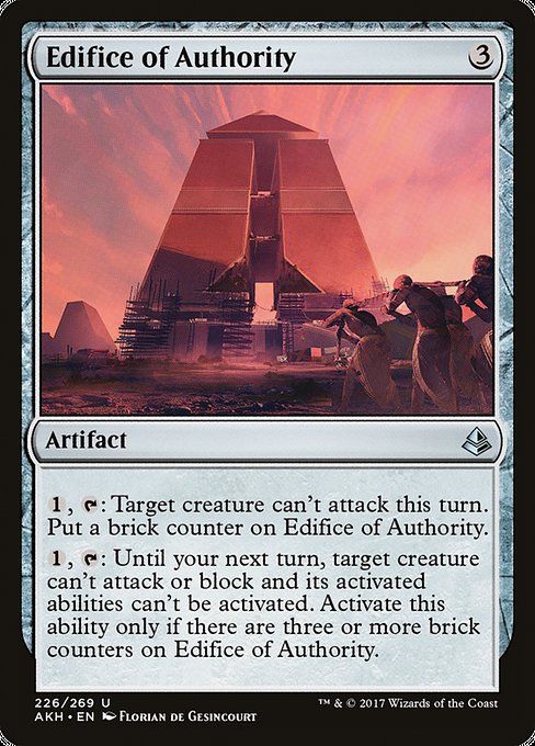 Edifice of Authority from Amonkhet