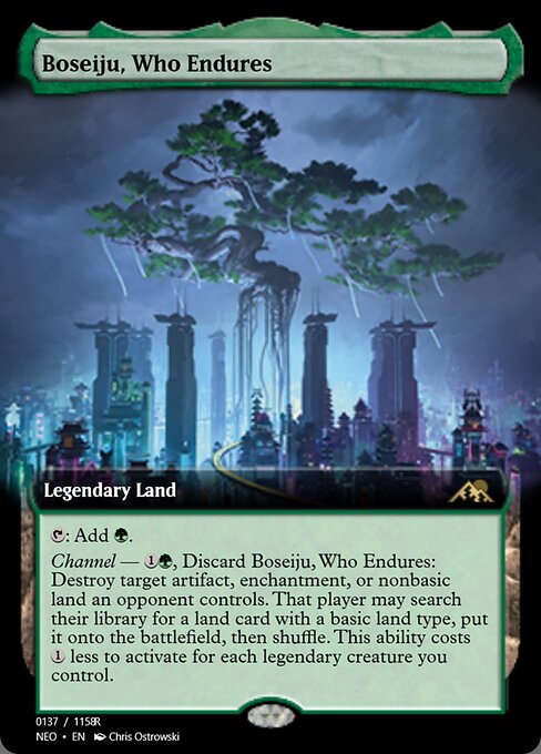 Boseiju, Who Endures highlighted card art