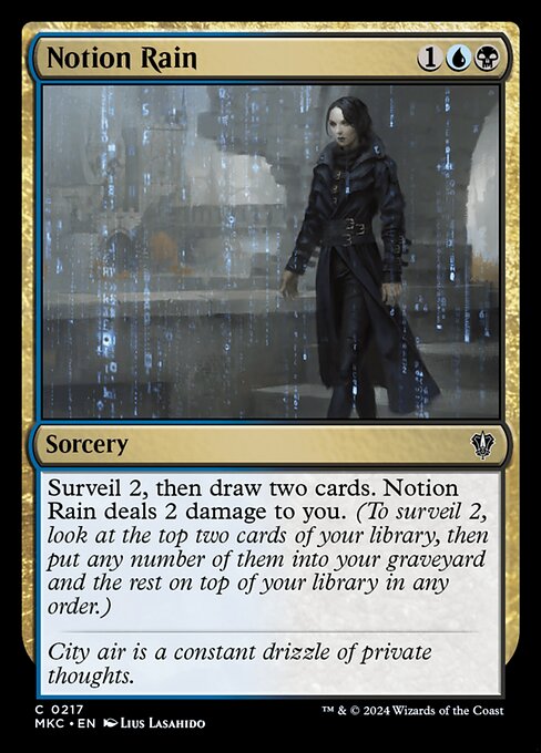 Notion Rain highlighted card art