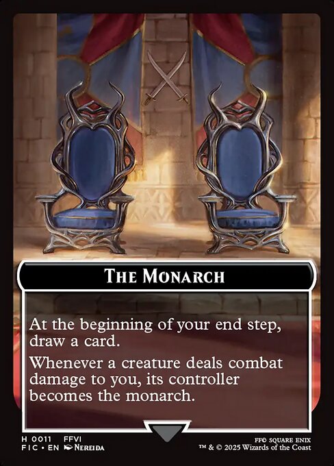 The Monarch highlighted card art