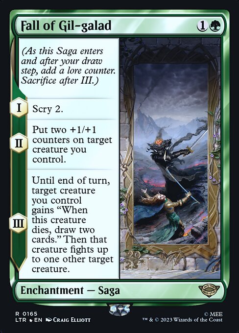 Fall of Gil-galad from Tales of Middle-earth Promos