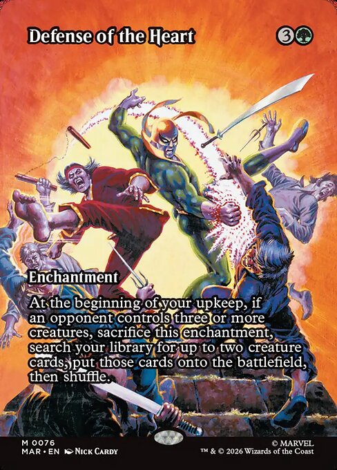 Defense of the Heart from Marvel Universe
