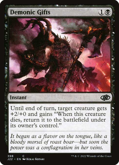 Demonic Gifts from Jumpstart 2022