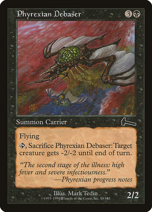 Phyrexian Debaser from Urza's Legacy