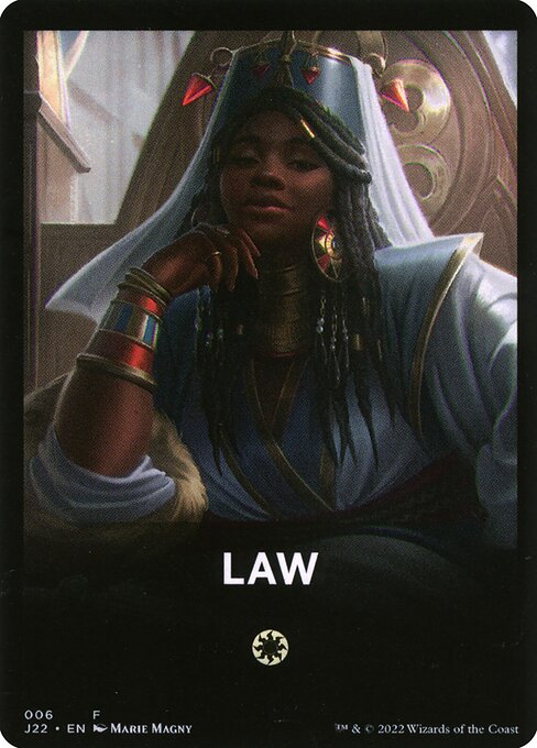 Law highlighted card art