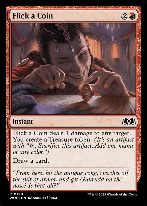 Flick a Coin highlighted card art