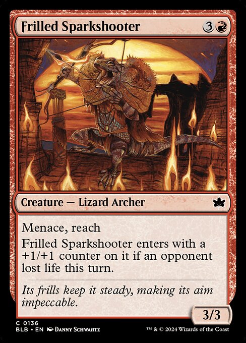 Frilled Sparkshooter highlighted card art