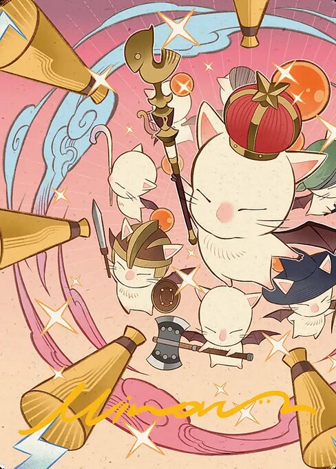 Summon: Good King Mog XII // Summon: Good King Mog XII highlighted card art