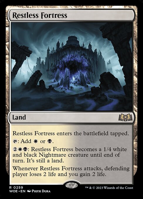 Restless Fortress from Wilds of Eldraine