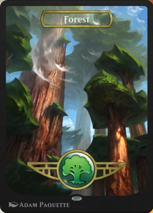Forest from MTG Arena Promos
