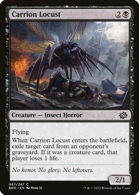 Carrion Locust highlighted card art