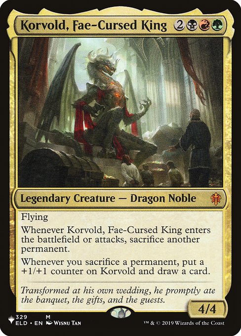 Korvold, Fae-Cursed King from The List