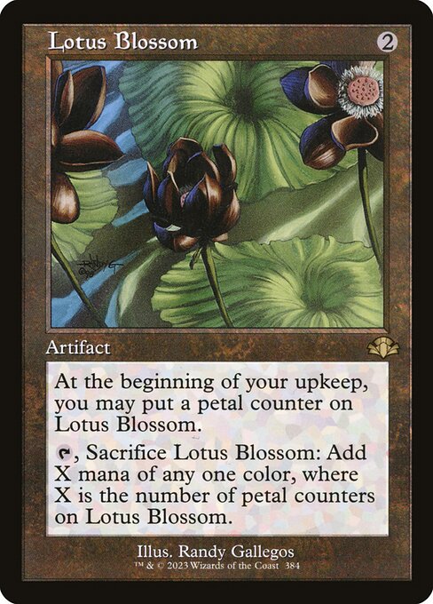 Lotus Blossom highlighted card art