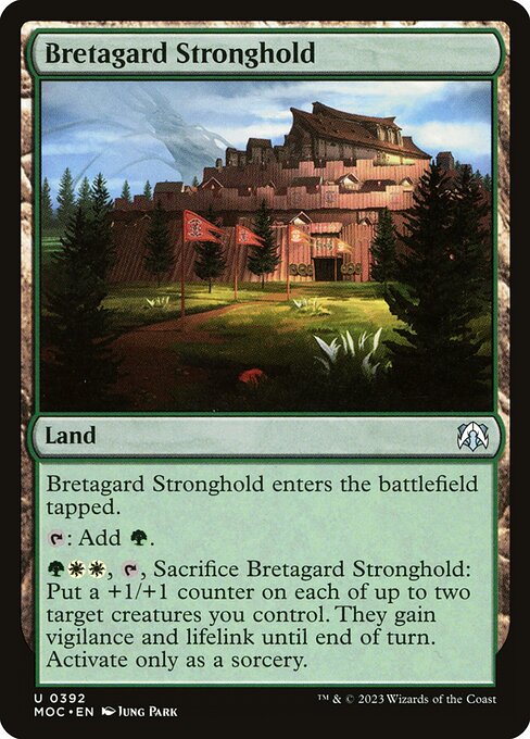 Bretagard Stronghold highlighted card art