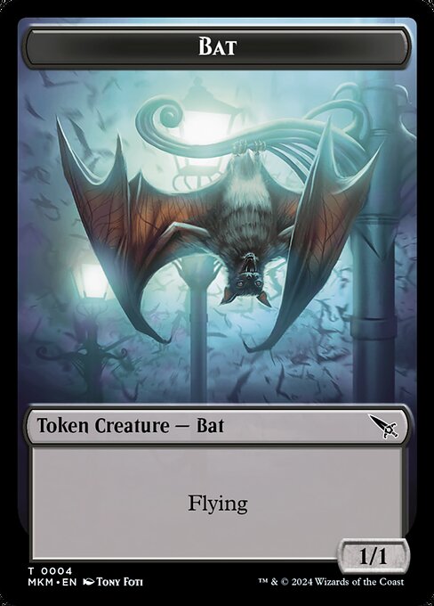 Bat from Murders at Karlov Manor Tokens