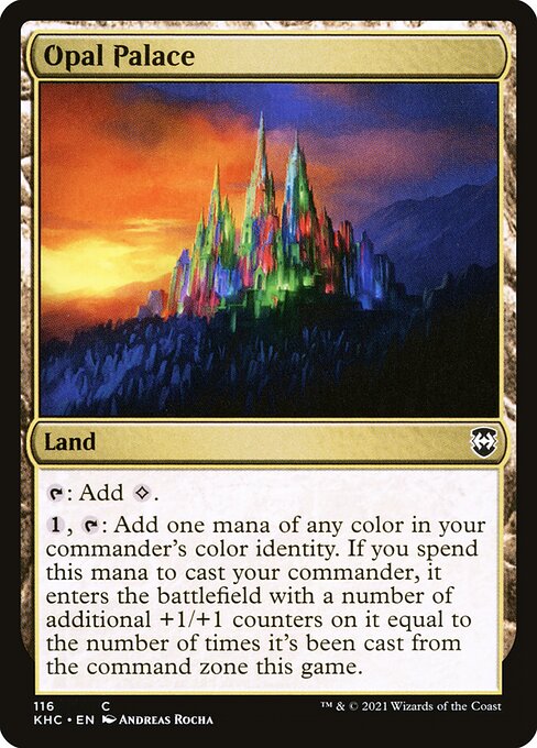 Opal Palace from Kaldheim Commander