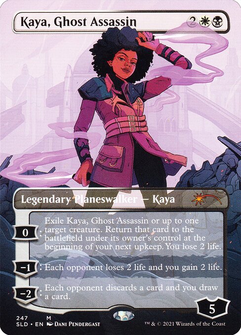 Kaya, Ghost Assassin highlighted card art