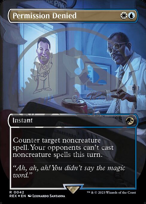 Permission Denied highlighted card art