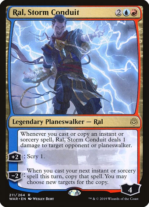 Ral, Storm Conduit from War of the Spark