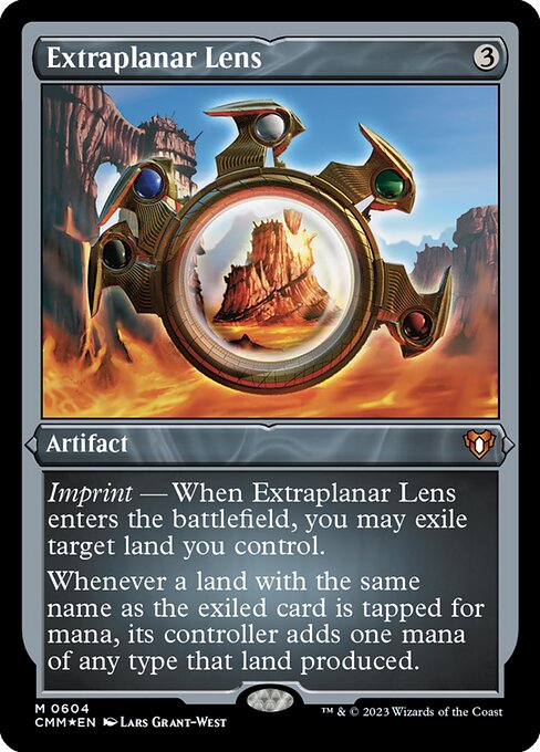 Extraplanar Lens highlighted card art